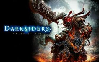 Darksiders Wrath Of War Horse Sword Fire Stock Photos