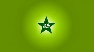 Neon Green Pakistan Cricket Logo Wallpaper