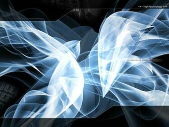 3d High Technology Abstract Wallpaper Computer