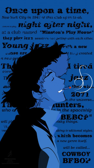 Cowboy Bebop iPhone Wallpaper Helt Gratis