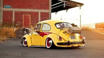Cars Bug Slammed Vw Beetle Wolksvagen Animals Bugs HD Wallpaper
