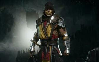 Wallpaper Of Scorpion Mortal Kombat Xi