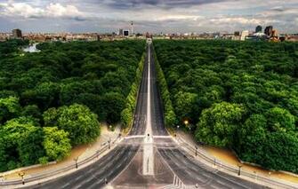 Wallpaper Road Forest Clouds The City Berlin Avenue Image