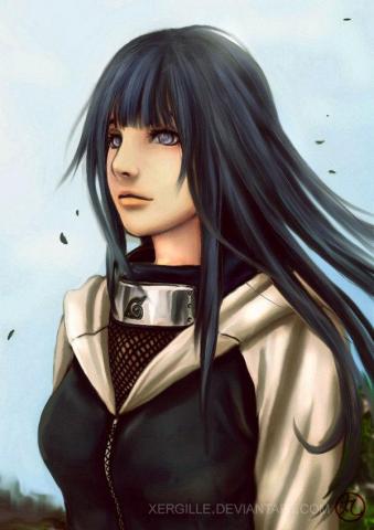 Hyuuga Hinata Naruto Mobile Wallpaper
