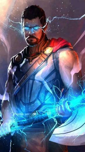 Avengers Thor Weapon Stormbreaker Wallpaper With Image Marvel