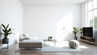 Modern White Wallpaper