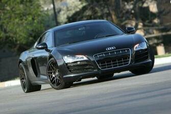 Audi R8 Wallpaper Black HD Jpg