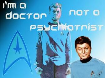 Bones Star Trek Original Series Wallpaper