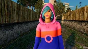 Iris From Fortnite For Gta San Andreas