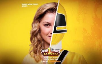 Yellow Ranger The Power Wallpaper