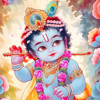 Little Krishna Wallpaper