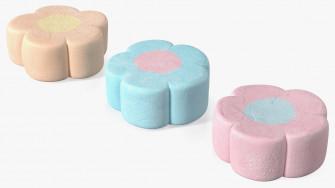 Shaped Marshmallows Collection 3d Model Wallpaper