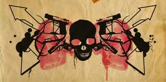Guns And Skulls By Muskawo