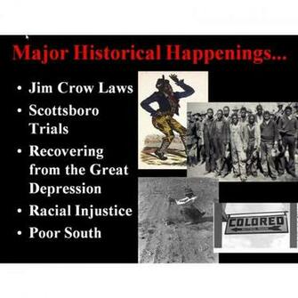 To Kill A Mockingbird Historical Background Harper Lee Powerpoint