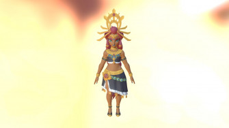 Riju Legend Of Zelda Age Calamity 3d Model By
