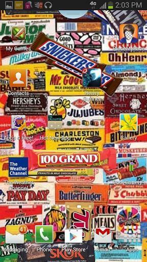 Candy Wrappers Live Wallpaper For Android Appszoom
