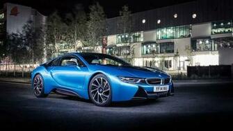 Cars Wallpaper Bmw Blue I8 Car HD 1080p