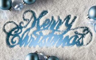 Merry Christmas And Happy New Year Wallpaper