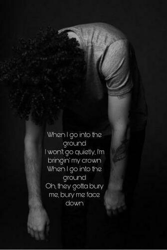 Grandson Bury Me Face Down Wallpaper Band Music Mood