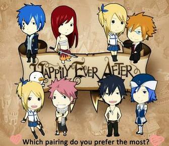 Chibi Wallpaper Fairy Tail Couple Set By