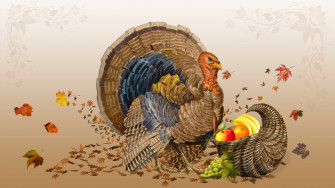 Cute Thanksgiving Background Wallpaper