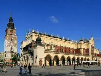Krakow Computer Background