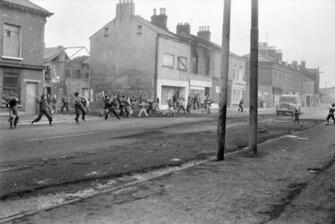 Life In Divis Flats Ireland West Belfast Northern