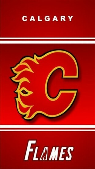 Calgary Flames Logo Sports iPhone Wallpaper S 3g