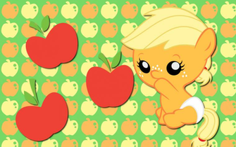 Baby Applejack Wallpaper