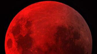 Moon Bloodmoon Wallpaper