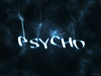 Psycho Wallpaper Stock Photos