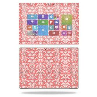 Coral Damask Microsoft Surface Pro Tablet Mightyskins