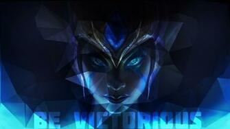 Of Legends Victorious Morgana By Soinnes Fan Art Wallpaper