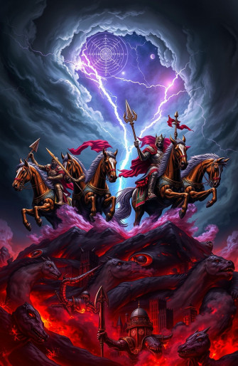 Four Horsemen Of The Apocalypse Wallpaper