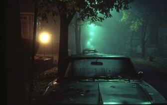 Ecran HD Ville Soir E Sombre Automne Dans Rue Wallpaper City Autumn