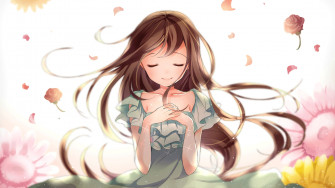 Cute Anime Beautiful Cool Girl HD Wallpaper For Desktop And