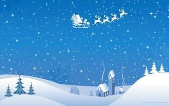 Christmas Wallpaper Snow Falling