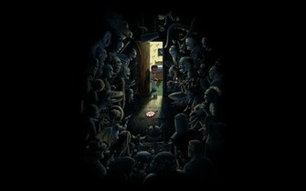 Scary Computer Wallpaper Desktop Background Id