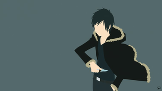 Izaya Orihara Durarara Minimalist Wallpaper By Greenmapple17 On