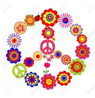 Flower Power Stock Vector Jpg