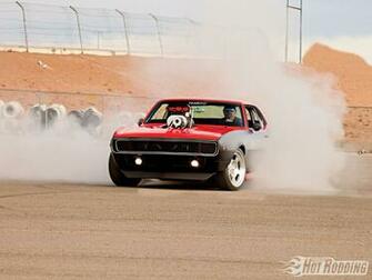 Chevy Camaro Burnout