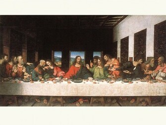 Da Vinci Last Supper Wallpaper