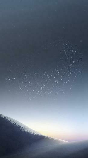 Galaxy Night Sky Star Art Illustration iPhone Wallpaper