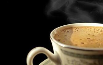 Cup Of Hot Coffee Desktop Pc And Mac Wallpaper