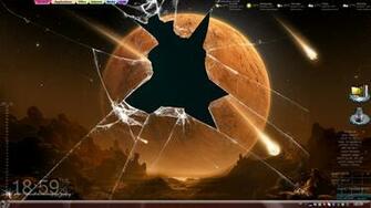 Cracked Tv Screen Wallpaper Broken