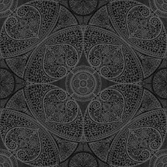 Paisley Wallpaper Black On Brokers Melbourne