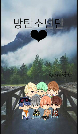 Bts Anime Wallpaper