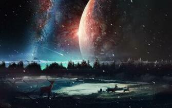Universe Scenery Wallpaper HD