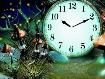 Forest Clock Live Wallpaper Desktop