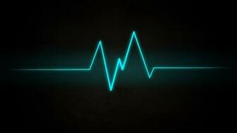 Heartbeat Wave Wallpaper